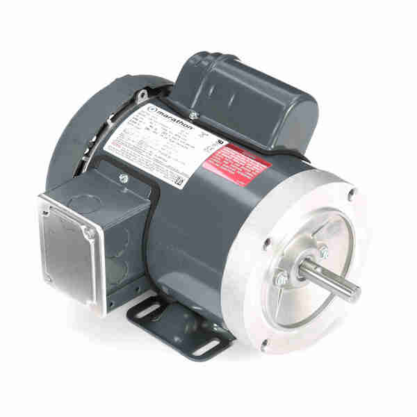 Marathon 0.33 Hp General Purpose Motor, 1 Phase, 1200 Rpm G576